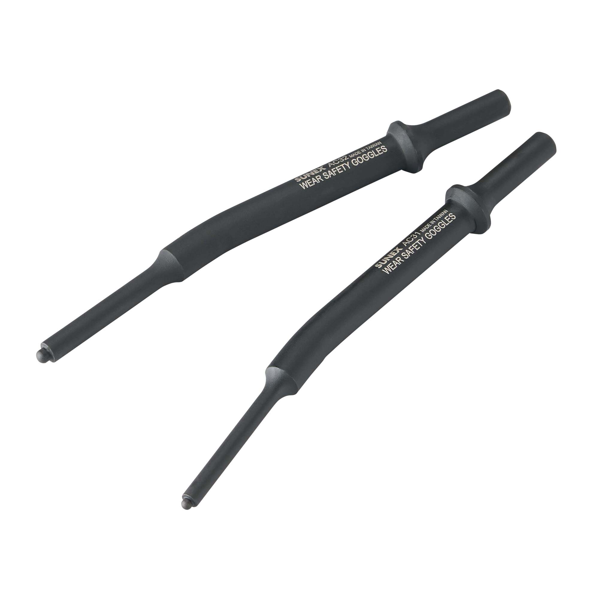 Sunex Tools Air Hammer Chisel Hinge Pin Driver Set — 2-Piece, 7.5in. Length, 6mm & 8mm, Model# ACS2